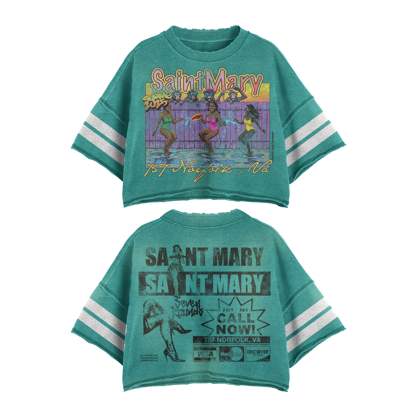SAINT MARY SUMMER T “TEAL”
