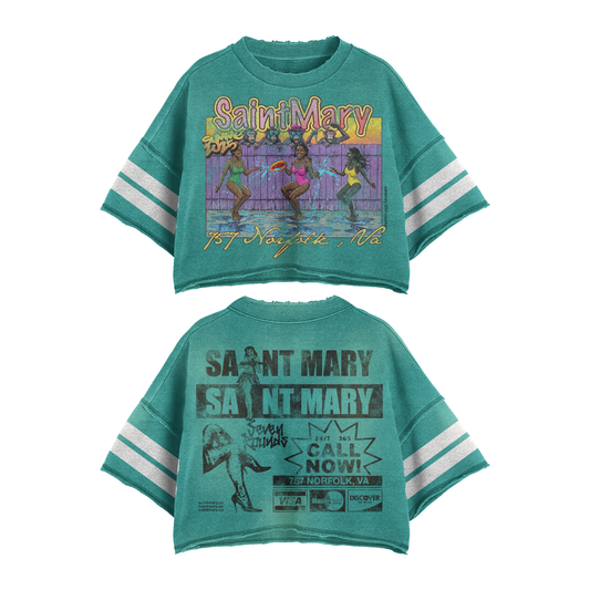 SAINT MARY SUMMER T “TEAL”