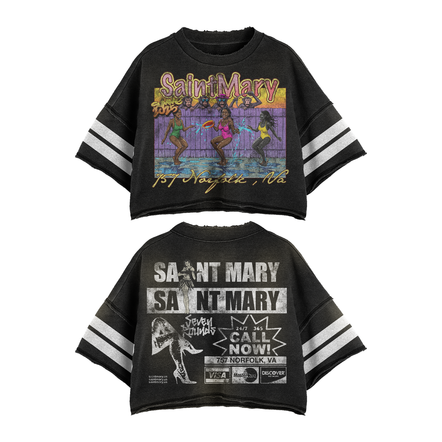 SAINT MARY SUMMER T “BLACK”