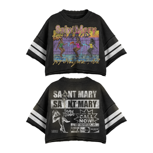 SAINT MARY SUMMER T “BLACK”