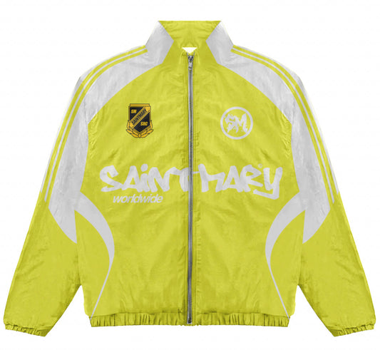 Yellow Saint Mary track jacket